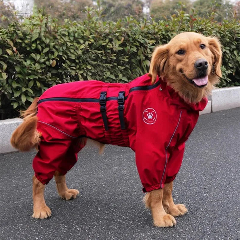 Reflective Dog Raincoat