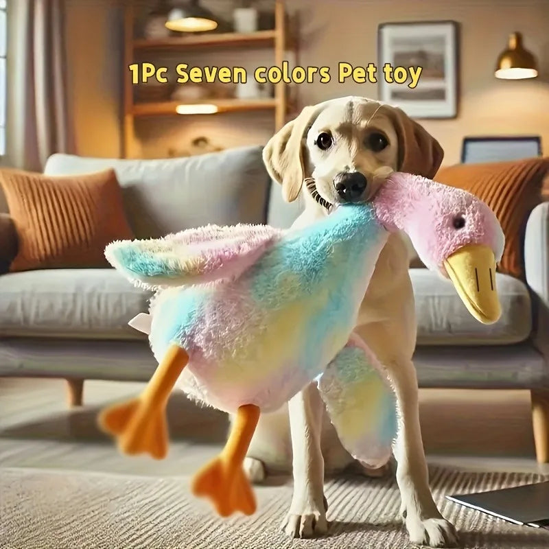 Duck Plush Dog Toy