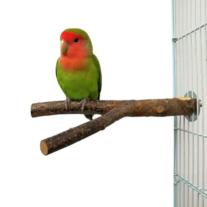 Natural Wood Branch Bird Perch
