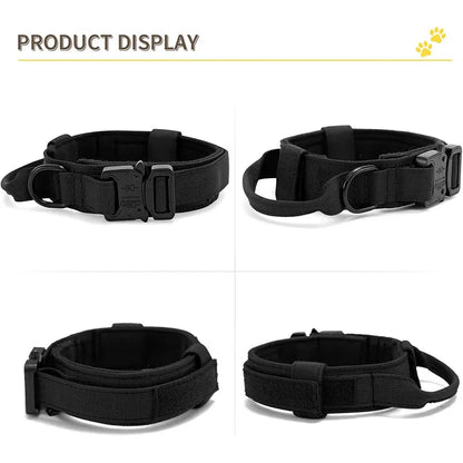 Tactical Dog Collar with Control Handle