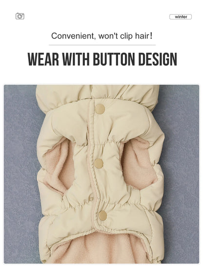 3-Layer Thick Winter Dog Coat