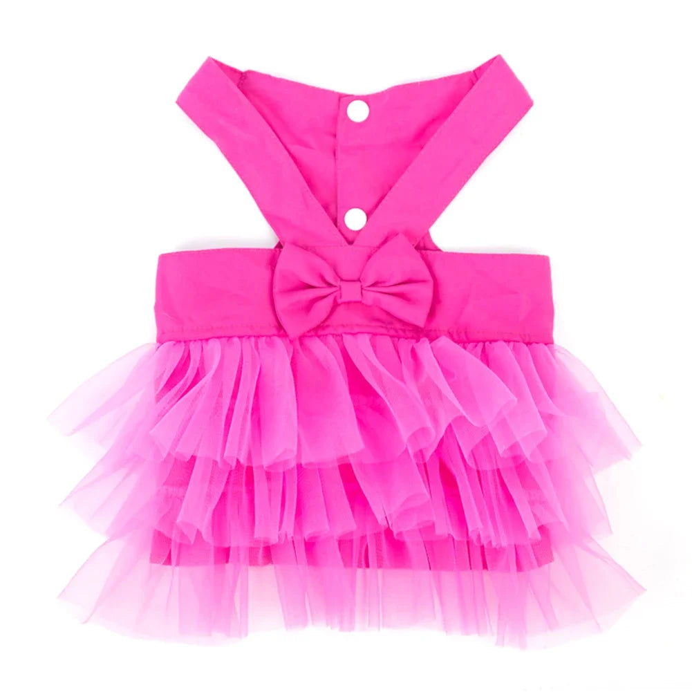 Soft Lace Princess Dog Dress