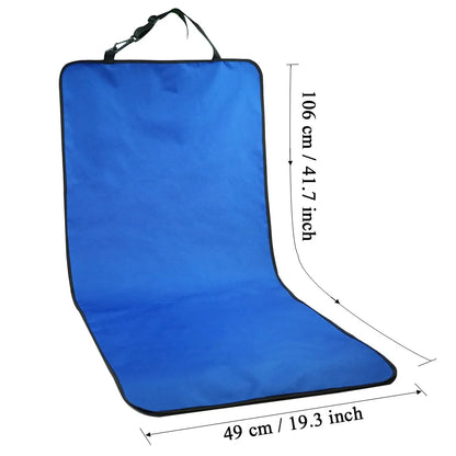 Waterproof Pet Mat Rear Car Back Seat Cover Protector Safety Travel Accessories For Cat Dog Pet Carrier Car Rear Back Seat Mat