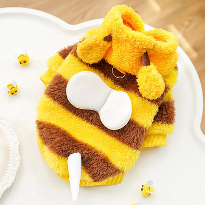 Bee Costume Hoodie for Pets