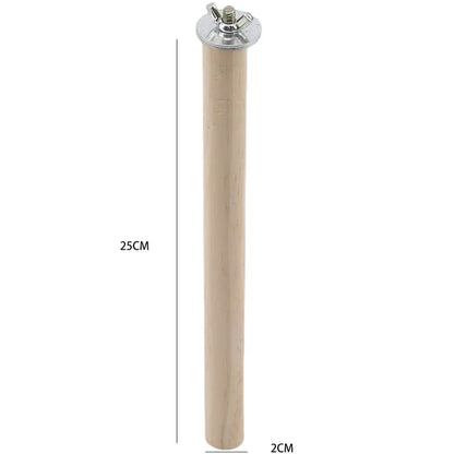 Natural Wood Bird Perch Stick