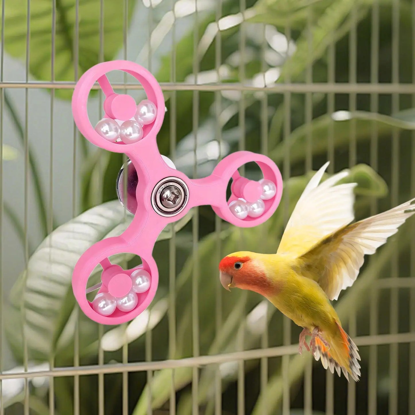 Rotating Bird Spinner Toy