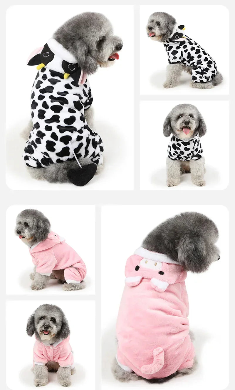 Cartoon Animal Pet Jumpsuit Pajama