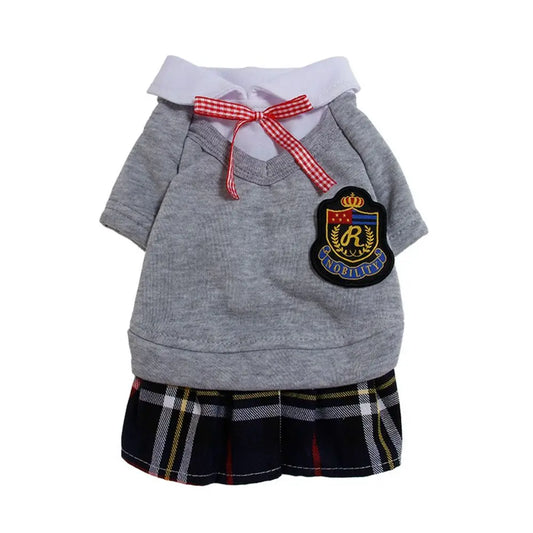 Matching Couple Pet Outfit (Shirt & Dress)