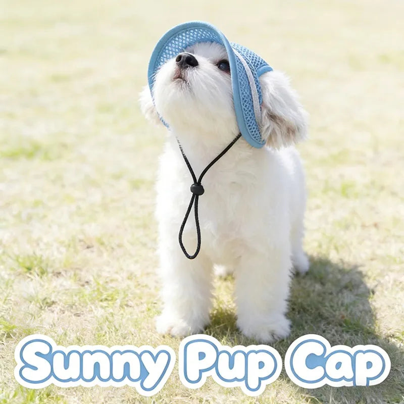 Dog Sun Hat with Ear Holes