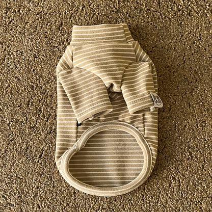 Striped Knit Dog Sweater Vest