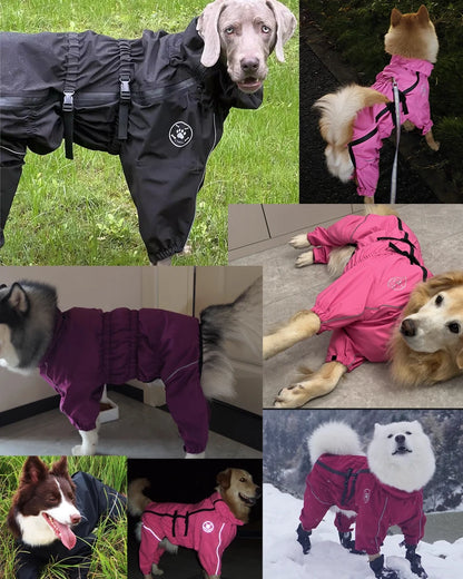 Reflective Dog Raincoat