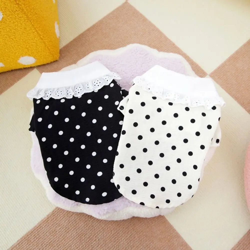Polka Dot Summer Dog Dress