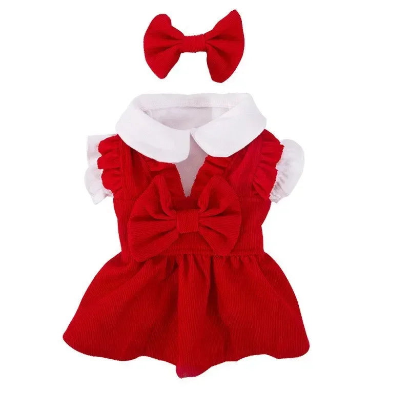 Christmas Princess Dog Dress