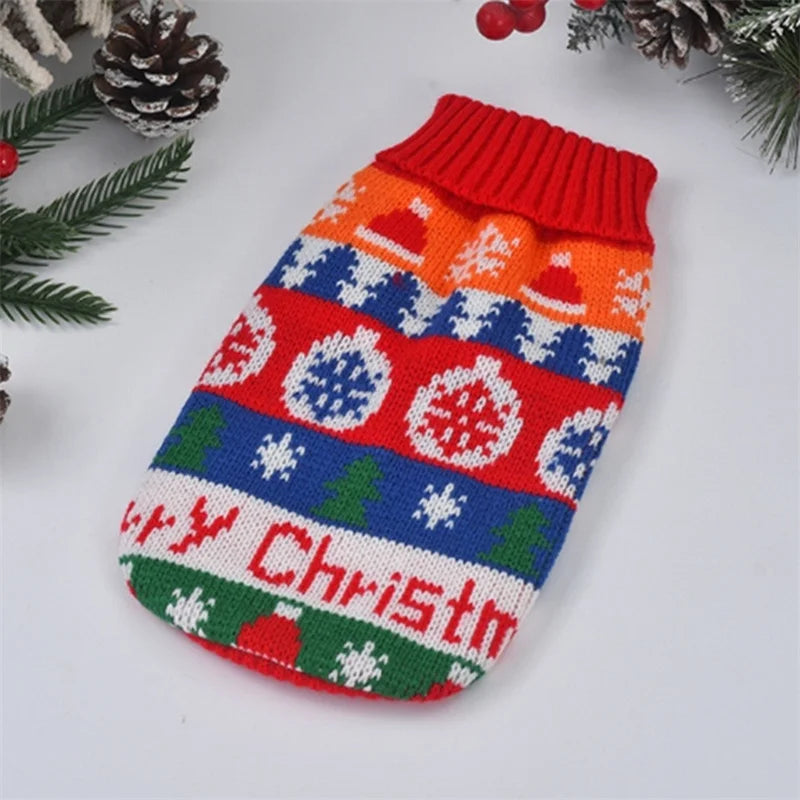 Cozy Knit Dog Sweater