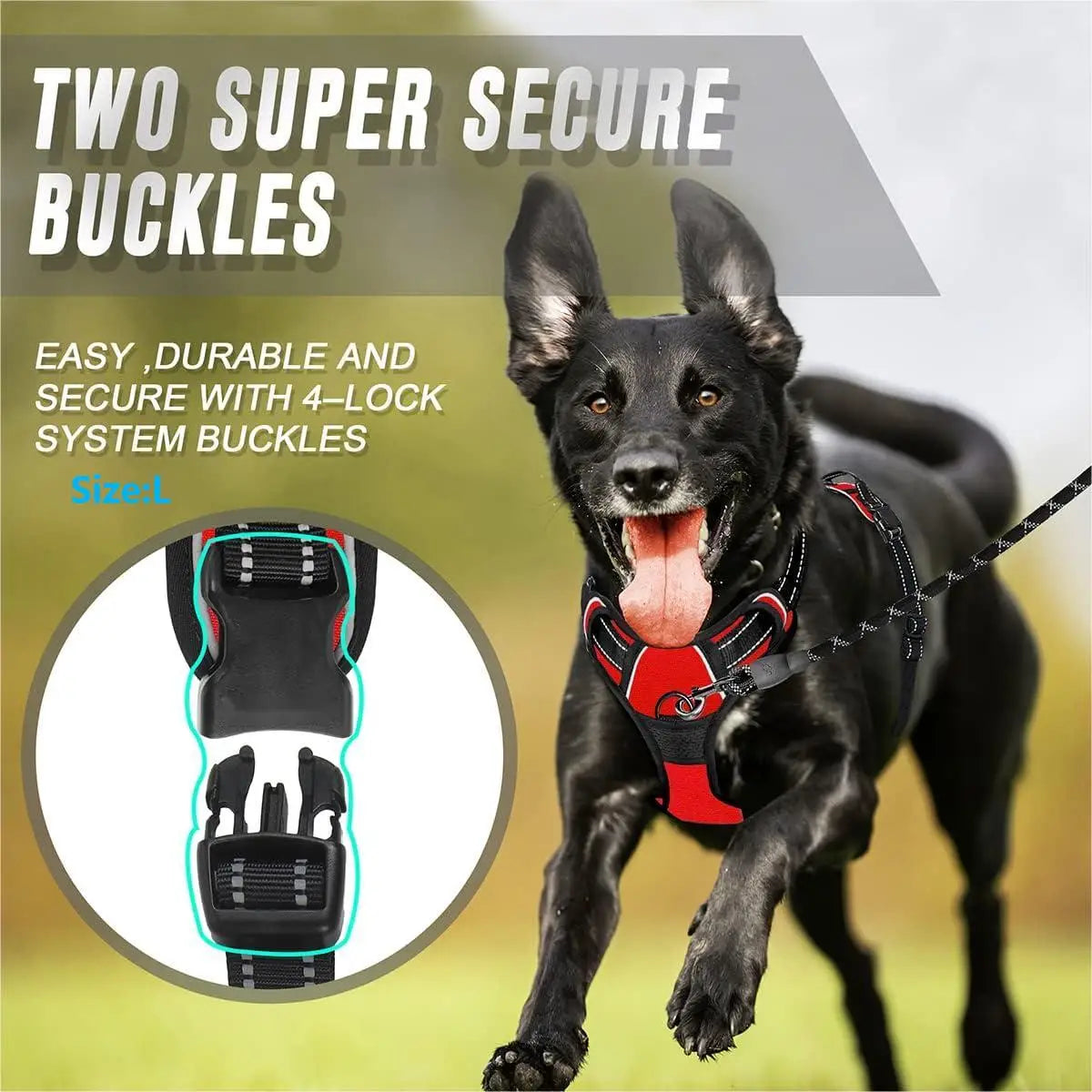 Front-Clip No-Pull Dog Harness