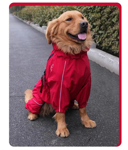 Reflective Dog Raincoat