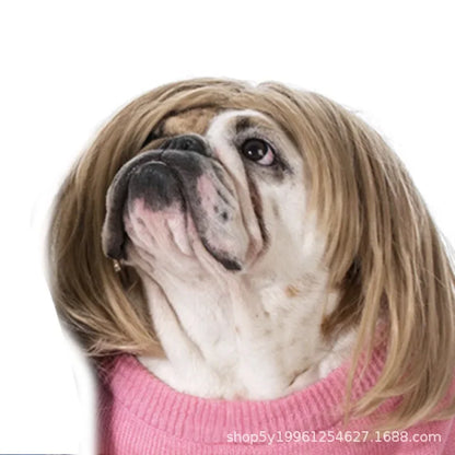 Funny Dog Cosplay Wig