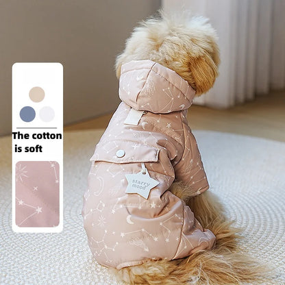 Four-Legged Winter Dog Jumpsuit
