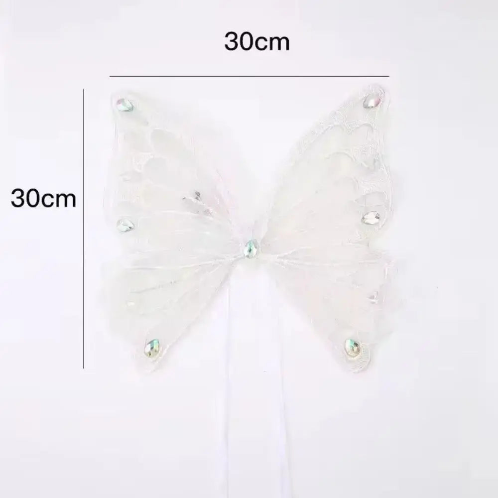 Glowing Butterfly Wings Pet Accessory