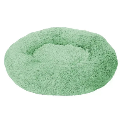 Comfortable Donut Cuddler Pet Bed, Round Dog Kennel, Ultra Soft, Washable Dog and Cat Cushion Bed, Warm Sofa, Winter, Hot Sell