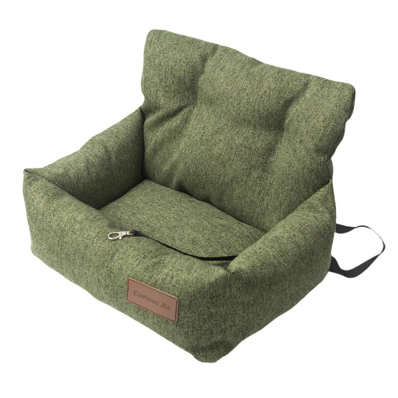 Washable Dog Car Seat Bed