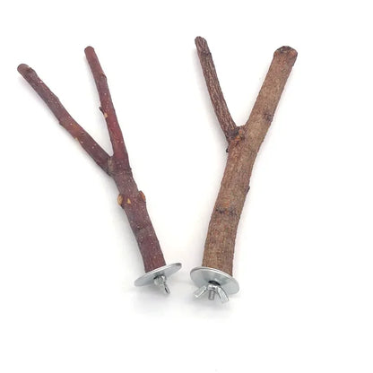 Natural Wood Branch Bird Perch
