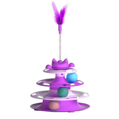 Cat Turntable Ball Toy