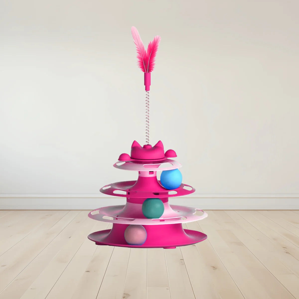 Cat Turntable Ball Toy