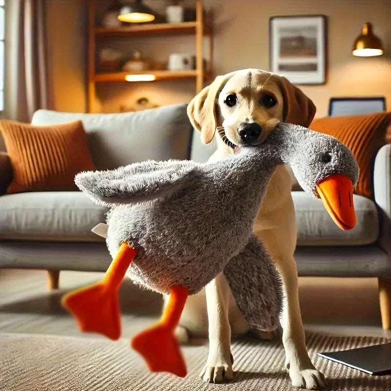 Duck Plush Dog Toy