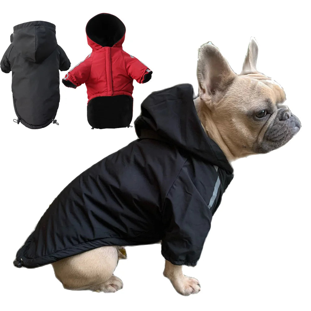 Waterproof Hooded Winter Dog Coat
