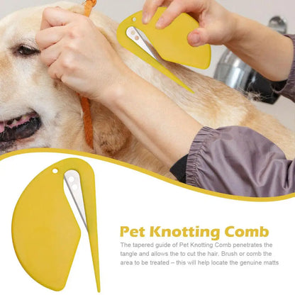 Dog Dematting & Undercoat Comb