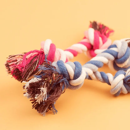 Cotton Rope Knot Dog Toy