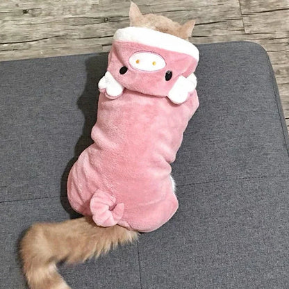 Coral Fleece Dog Costume