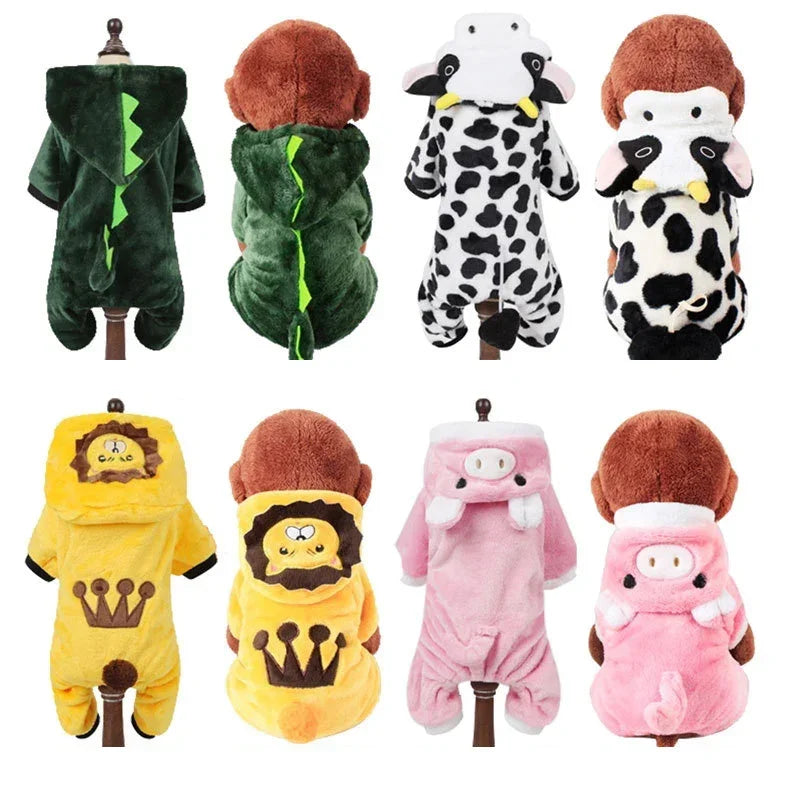 Cartoon Animal Pet Jumpsuit Pajama