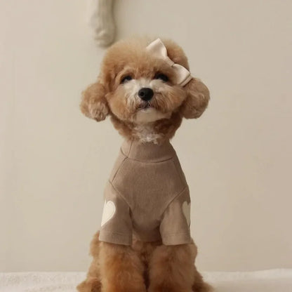 Love Bear Winter Pet Hoodie