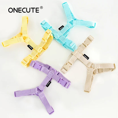 Macaron Dog Harness, Collar & Leash Set