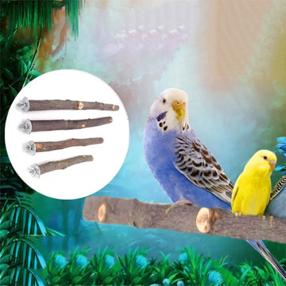 Natural Wood Branch Bird Perch