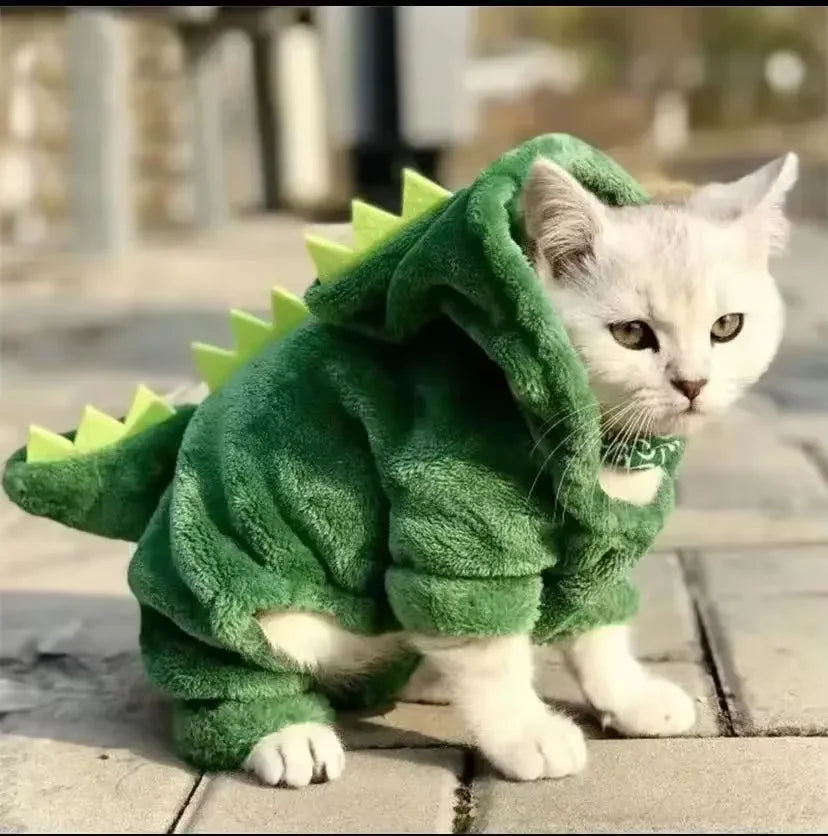 Dinosaur Hoodie Pet Costume
