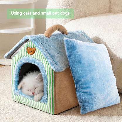 Foldable Pet Cave House