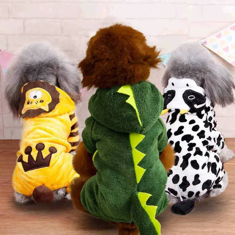 Cartoon Animal Pet Jumpsuit Pajama