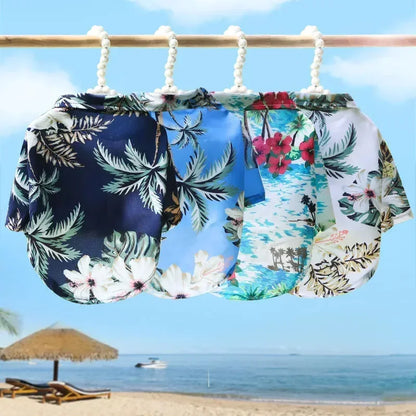 Hawaiian Dog Beach Shirt