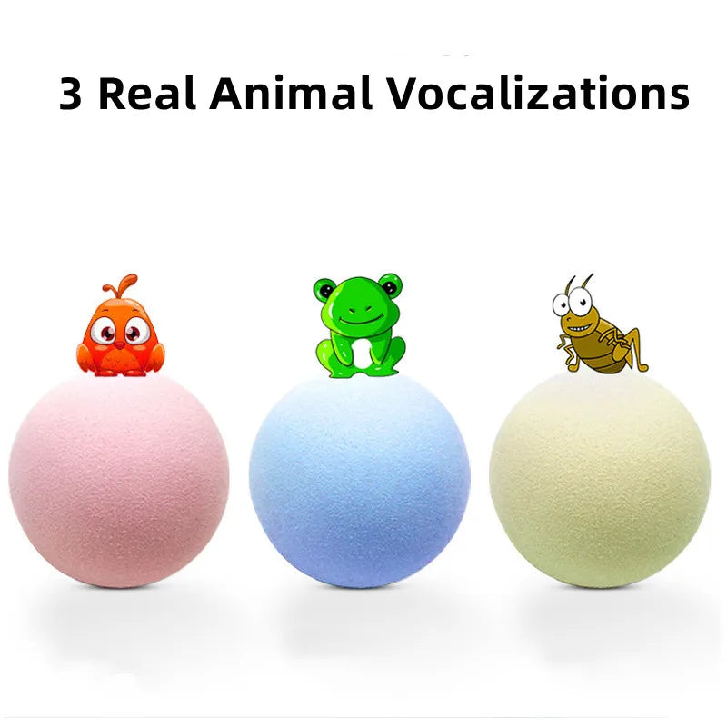 Chirping Sound Cat Balls