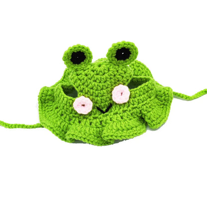 Knit Cat Photo-Prop Hat