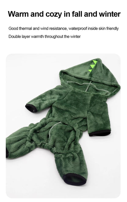Dinosaur Hoodie Pet Costume