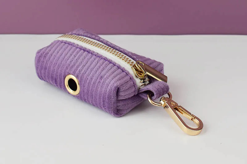Corduroy Dog Collar & Leash Set