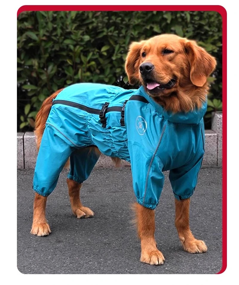 Reflective Dog Raincoat