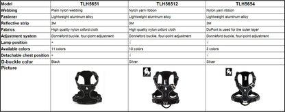 TRUE LOVE No-Pull Reflective Dog Harness
