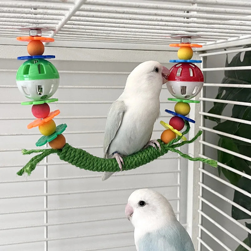 Bird Rope Swing with Bell