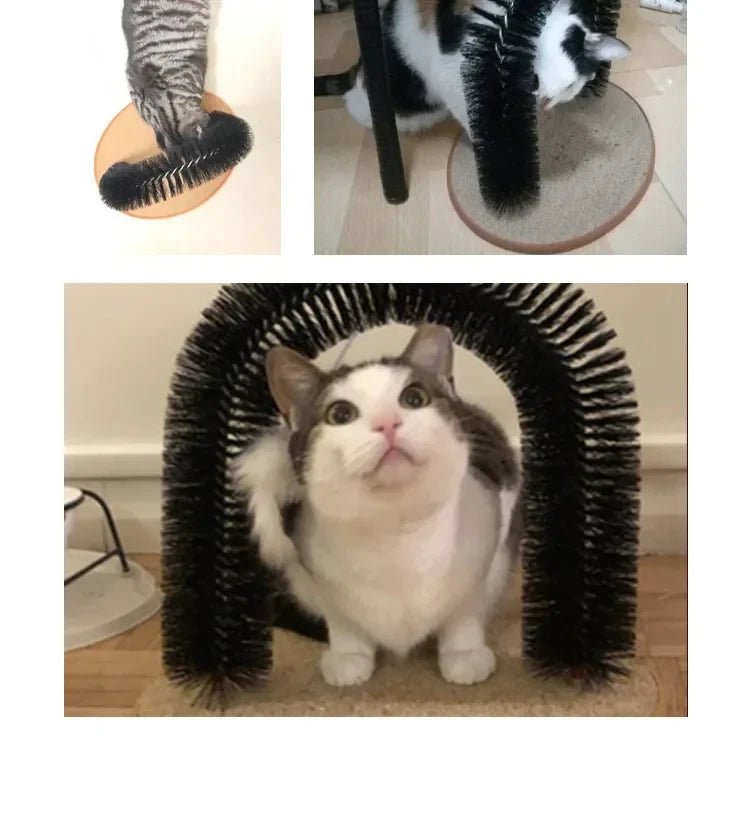 Cat Arch Self-Groomer & Scratcher