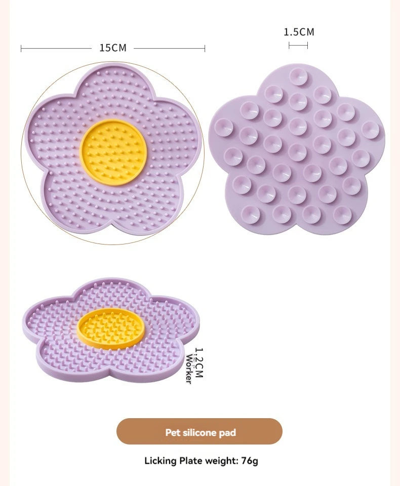 Flower Silicone Lick Mat